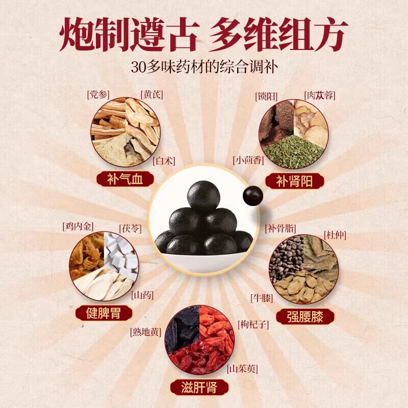 脾肾两助丸正品肝肾同补中药健脾胃男士肾精亏虚气血不足补气养肝
