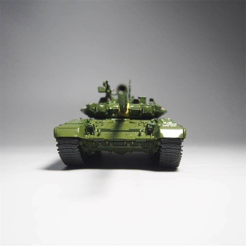 新款MODIMIO1:43俄罗斯T90主战坦克模型合金仿真军事摆件收藏品热 - 图1
