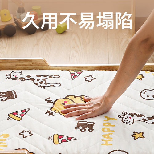幼儿园床垫午托儿童专用睡褥子被午睡芯套小宝宝拼接四季通用纯棉 - 图1
