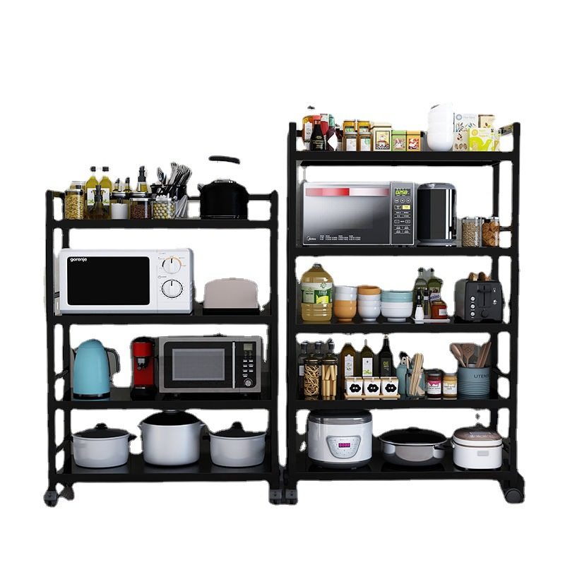 厨房置物架落地式多层微波炉烤箱多功能收纳架家用仓库储物货架子,淘宝优惠券,粉丝福利购,淘宝优惠卷