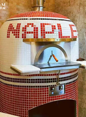 商用披萨烤炉Pizza brick oven柴火果木电热烤箱那不列斯披萨窑炉