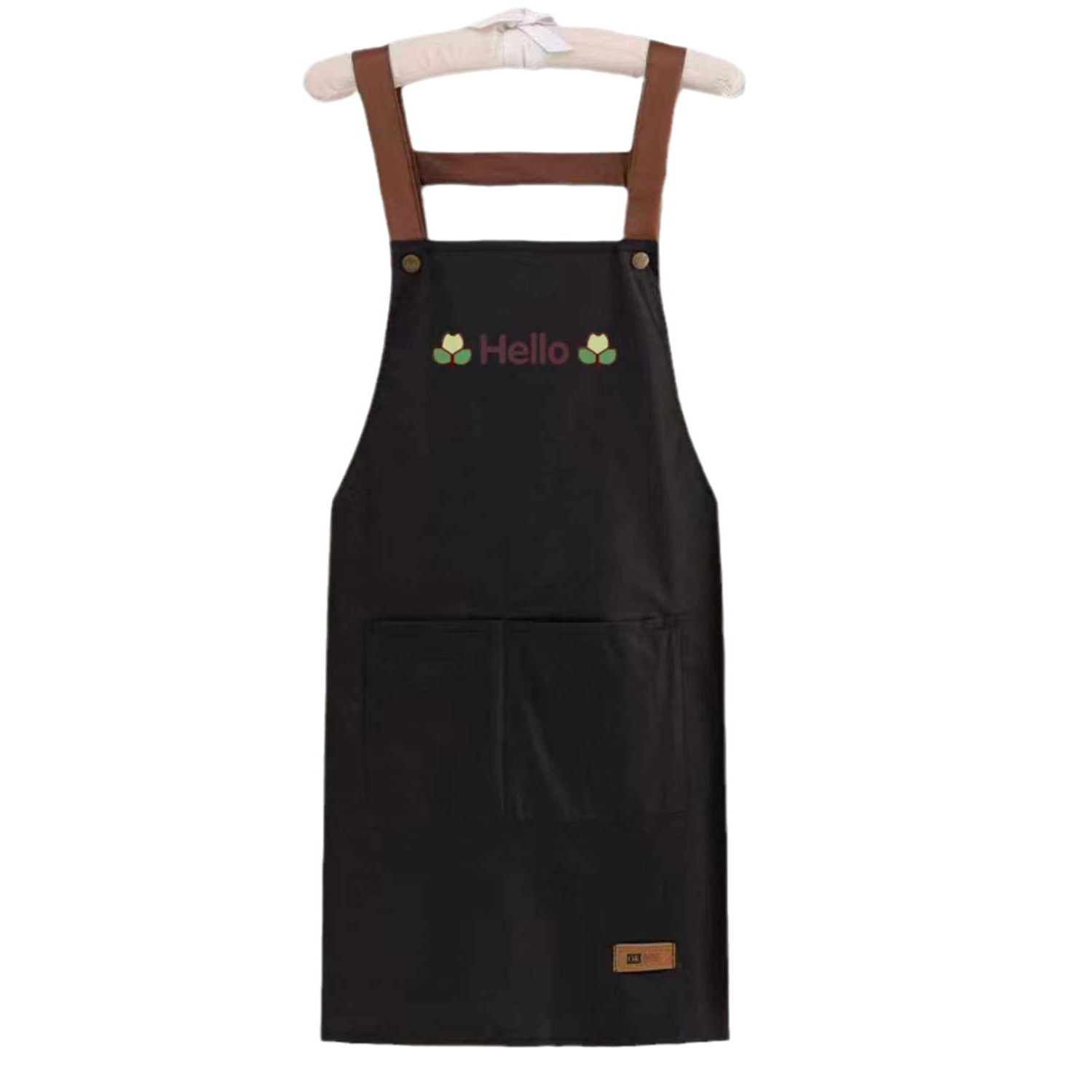 围裙家用厨房做饭防水防油污男女时尚卡通新款成人工作服围腰围裙 - 图3