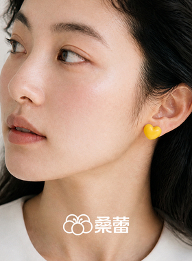 桑蕾小甜心耳钉女简约时尚耳环925银针2026新款爆款高级感养耳洞