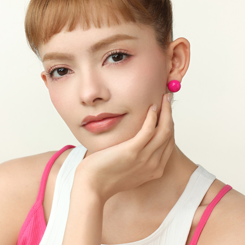 【所有女生直播间】桑蕾大波波球小波波球小糖星耳钉耳饰女