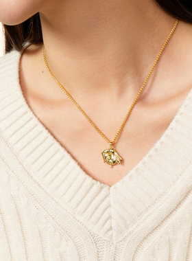 桑蕾动物系列美梦小兔长项链小众设计毛衣链秋冬新