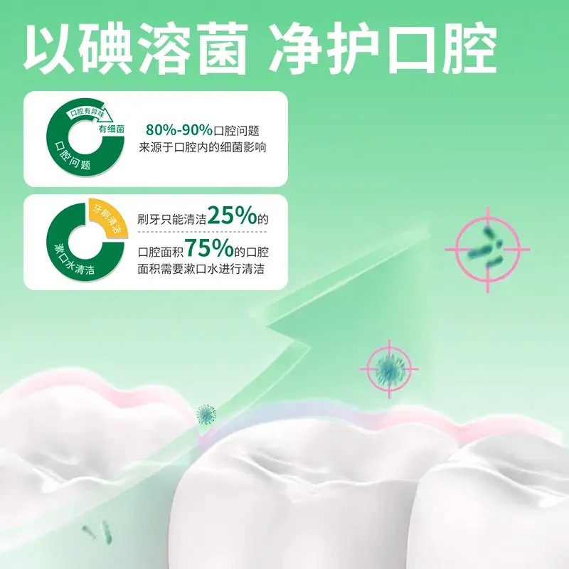 【下单立减50】聚维酮碘含漱口液碘伏漱口水清新口气ZP,淘宝优惠券,粉丝福利购,淘宝优惠卷