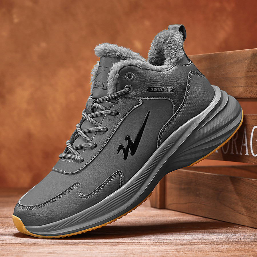双星男鞋2025冬新款加绒保暖运动鞋防水防滑东北雪地户外耐磨棉鞋,淘宝优惠券,粉丝福利购,淘宝优惠卷