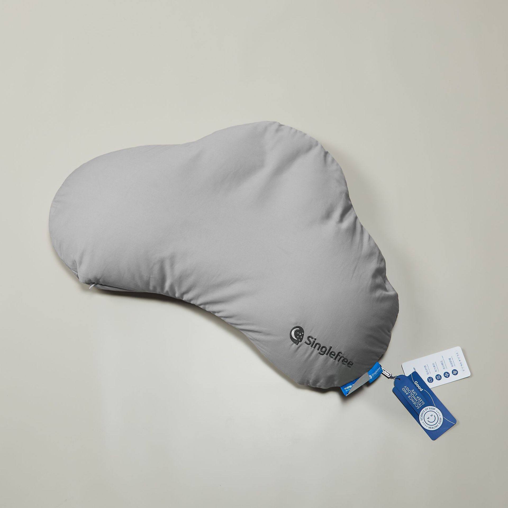 跨境PE软管枕头分区护颈睡眠枕全棉家用枕可水洗可调节枕枕芯,淘宝优惠券,粉丝福利购,淘宝优惠卷