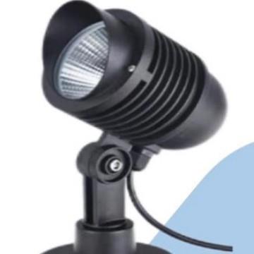 LED地插灯6W9W圆形投光灯户外防水照树灯公园12W射树灯草坪插泥灯 - 图0