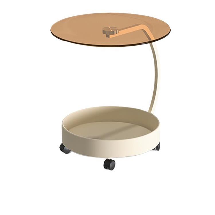 沙发边几家用角几收纳小推车置物架客厅可移动茶几卧室床头柜推车 - 图3