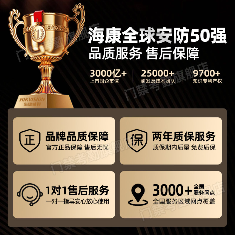 Hikvision Swing Gate Construction Site Gym School Community Pedestrian Passage Gate Machine Face Recognition Access Control System