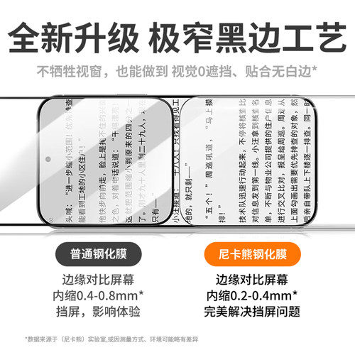 【3D热弯AR膜】尼卡熊适用于iQOO15钢化膜iqoo13/12/11S/秒贴盒手机膜iqooneo10Pro/9/8pro钢化膜热弯ar增透 - 图0