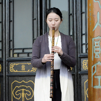 Jade screen flute flute with great resonance purple bamboo Kowloon flute Yao Mao Shunshun pro-production professional dongxiao Famous Treasured Cave Xiao