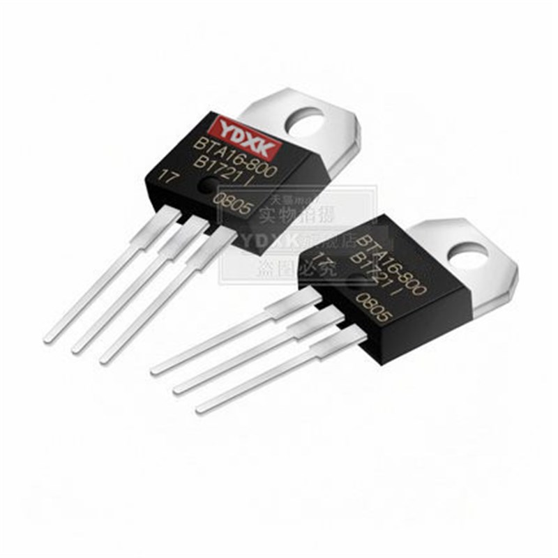 天猫| HSDQ BTA16-800  BTA16-600 双向可控硅晶闸管TO-220 - 图0