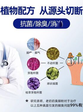 新西兰原装Grans remedy 老奶奶防脚臭稀罕粉