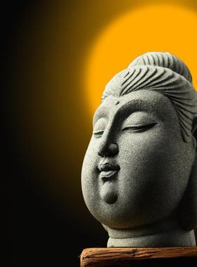 青砂石茶宠摆件动人物桌面鱼缸造景瑞兽麒麟貔貅精品茶室送礼好物