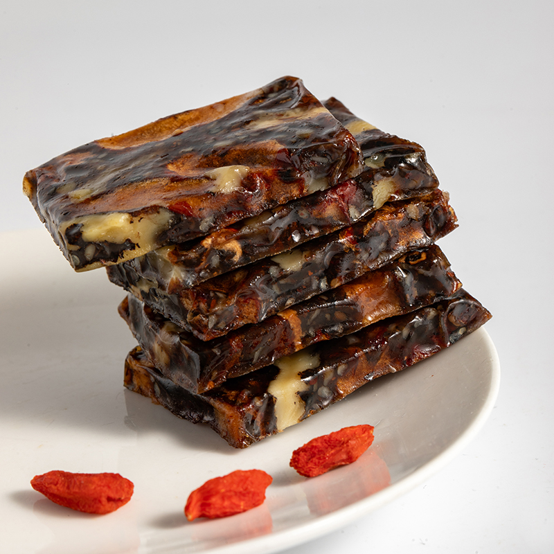 山东胶滋仙阿胶固元糕120克ejiao红枣口味女士型东阿手工固元膏