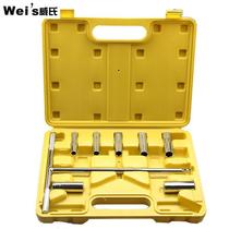 T-type sleeve wrench tool suit lengthened Tinword L-shaped outer hexagonal car steam repair motorcycle casing-positive
