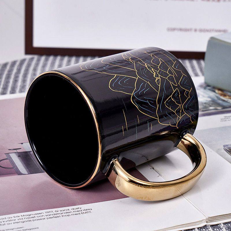 文创变色马克杯办公茶水杯高级感送礼古典高颜值礼品陶瓷杯子,淘宝优惠券,粉丝福利购,淘宝优惠卷