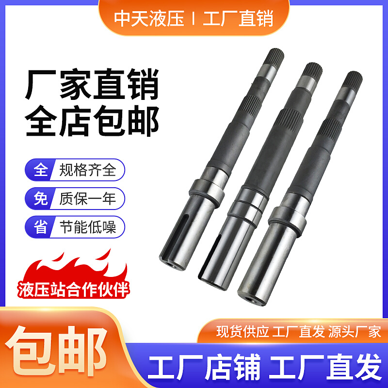 20V25V35V45V2520V3520V3525V4520V4525V4535V叶片油泵配件传动轴 - 图2