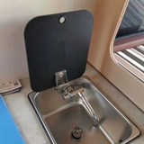 Прицепа прицепа прицепа RV Water Basin Trailer для проживания в автомобиле малого размера бассейн 304 из нержавеющей стали раковина раковина водяной бассейн