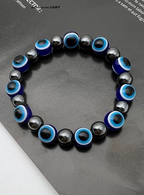 EvilEye恶魔之眼水晶手串