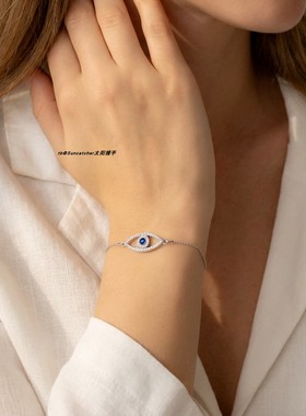 EvilEye恶魔之眼手链抽拉手链