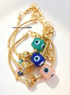 方块恶魔之眼手链EvilEye