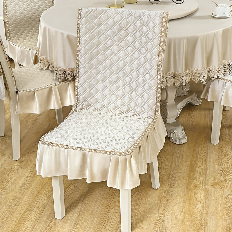 欧式大圆桌桌布椅子套家用高档布艺桌布椅套加厚转盘套布圆形台布,淘宝优惠券,粉丝福利购,淘宝优惠卷