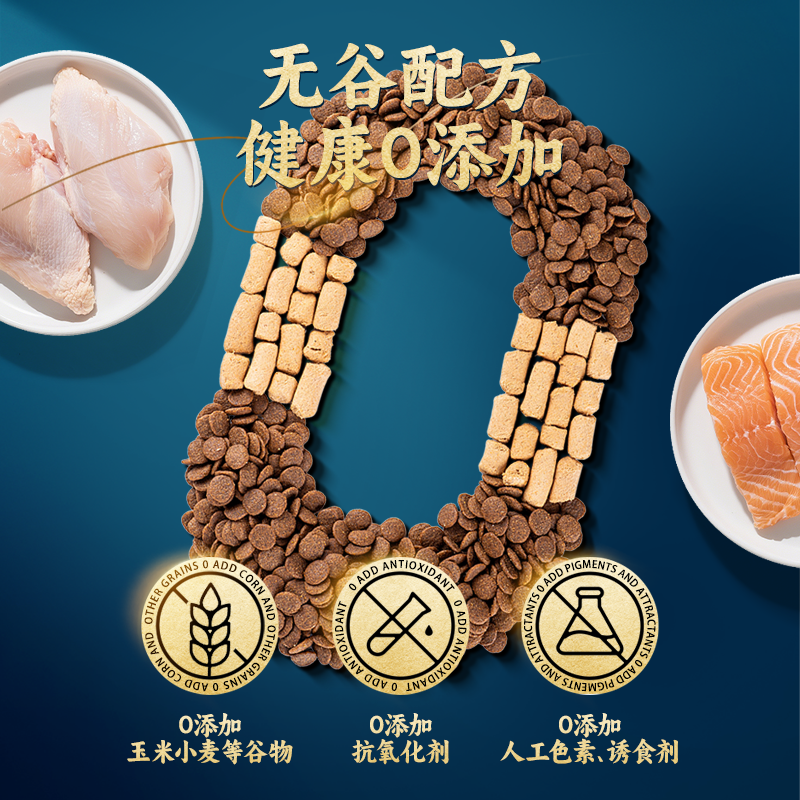 嘻哈不拆全价冻干鲜鸡肉狗粮大中小型宠物幼犬通用试吃犬粮大包装,淘宝优惠券,粉丝福利购,淘宝优惠卷