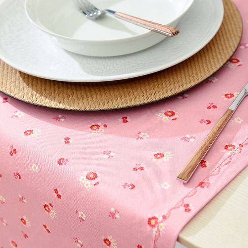 茶几巾美式田园碎花桌旗餐桌电视柜客厅茶几巾长条巾盖巾家用书桌 - 图3