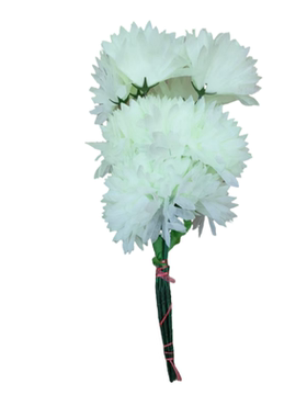 清明节假花摆放七头水晶菊花绢花