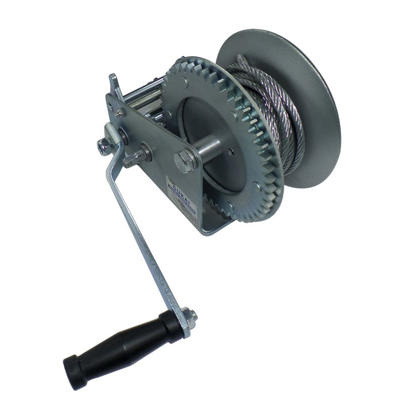 Hand winch, manual wire rope, vehicle-mounted portable lifting hoist, winch wheel, small crane, manual tractor