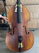 Full solid wood uwood fingerboard carved wooden hibiscus double cello double bass double bass custom