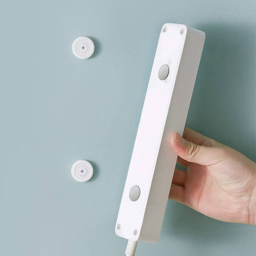 磁吸式遥控器收纳贴壁挂小磁铁收纳挂钩免打孔电视空调遥控板悬挂 - 图1