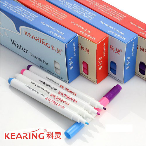 科灵消失笔水溶笔气消笔 记号消失笔水解笔服装点位水溶笔 - 图3