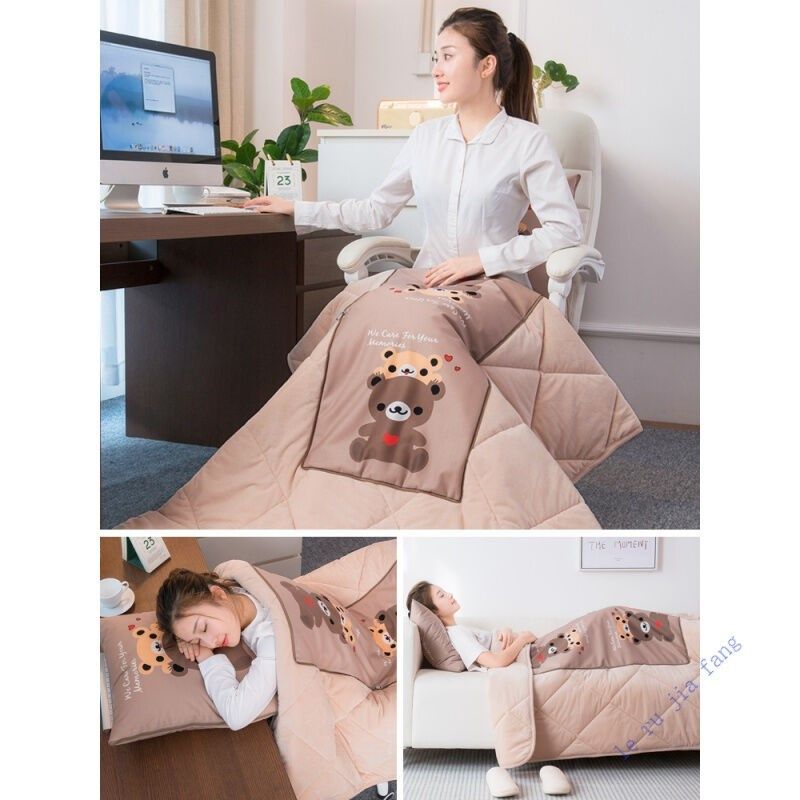 地板床垫子抱枕被子两用冬季加厚珊瑚绒汽车载毯子办公室午睡枕头,淘宝优惠券,粉丝福利购,淘宝优惠卷