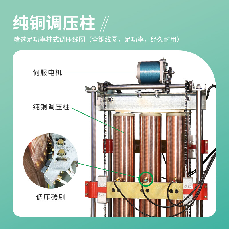 稳霸大功率稳压器380v工业用100kw/200kw/300kw三相全自动稳压器 - 图1