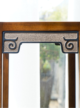 汉韵堂实木花架摆件客厅茶室置物架木质盆栽底座室内展示架花架子