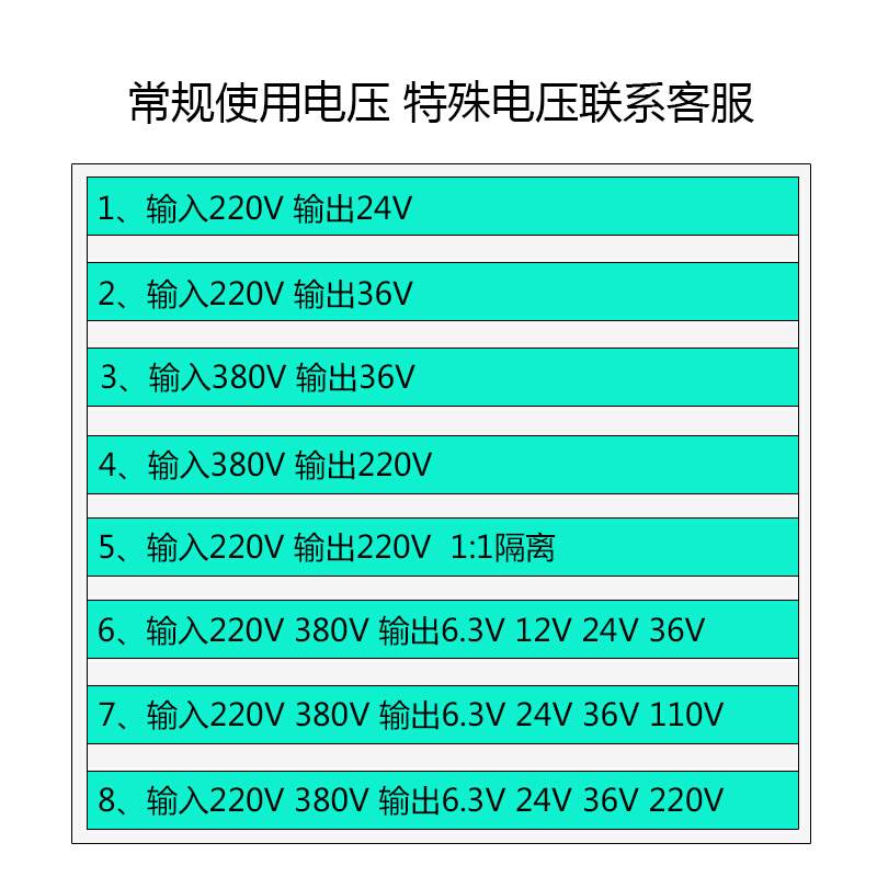 BK-150VA隔离控制变压器 380V220V变220V110V36V24V12V 150W全铜-图0