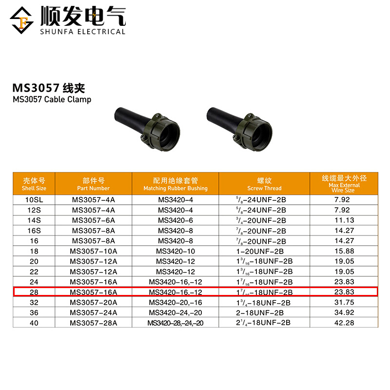 伺服电机连接器 3108A 28-11S\/P航空插头圆形连接器国产替代-图2