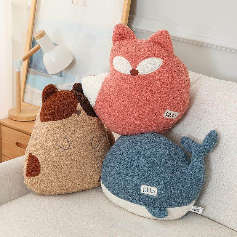 动物抱枕被子两用毯子二合一珊瑚绒汽车载车内办公室午睡靠枕靠垫,淘宝优惠券,粉丝福利购,淘宝优惠卷