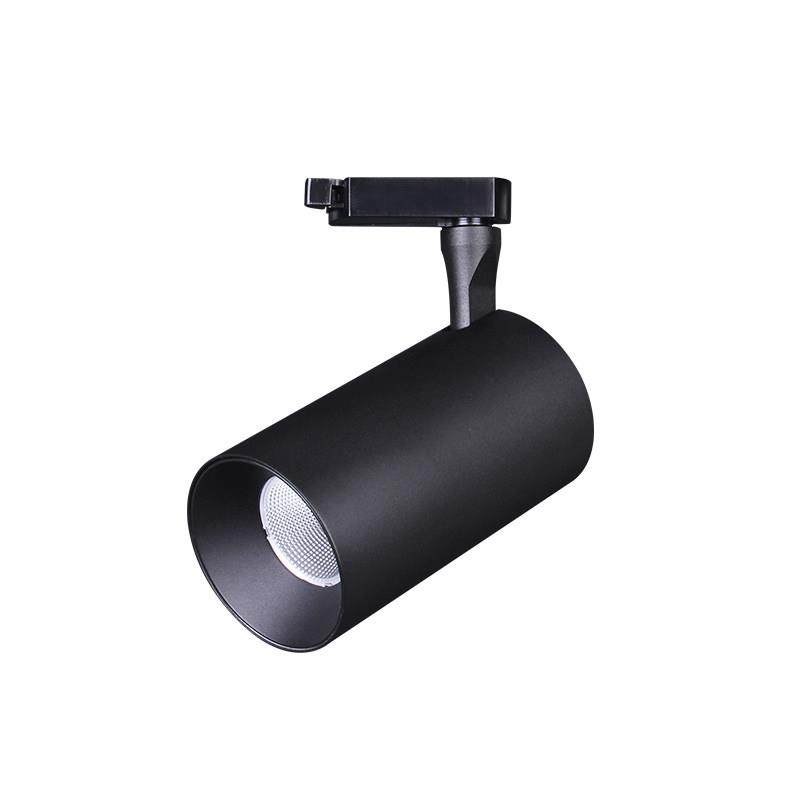射灯商用 高显色0-10V可调光轨道灯LED天花聚光灯北欧黑色吸顶灯,淘宝优惠券,粉丝福利购,淘宝优惠卷