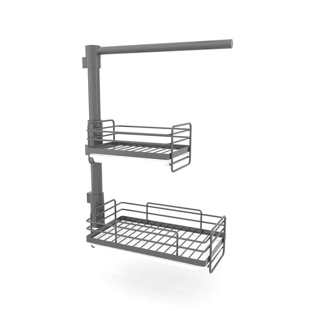 抹布架厨房旋转多层置物架钢丝球洗洁精水槽免打孔壁挂海绵沥水架,淘宝优惠券,粉丝福利购,淘宝优惠卷