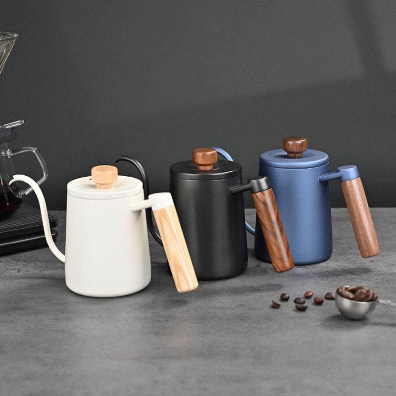 烨咖啡350ml不锈钢手冲壶 耳挂壶滴滤咖啡细口长嘴壶 家用单人份,淘宝优惠券,粉丝福利购,淘宝优惠卷