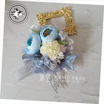 Lacquered homemade Sochi Welfare section Lolita Flower Shot Edge Clip Collection Haircut Hair Trim Hair Accessories