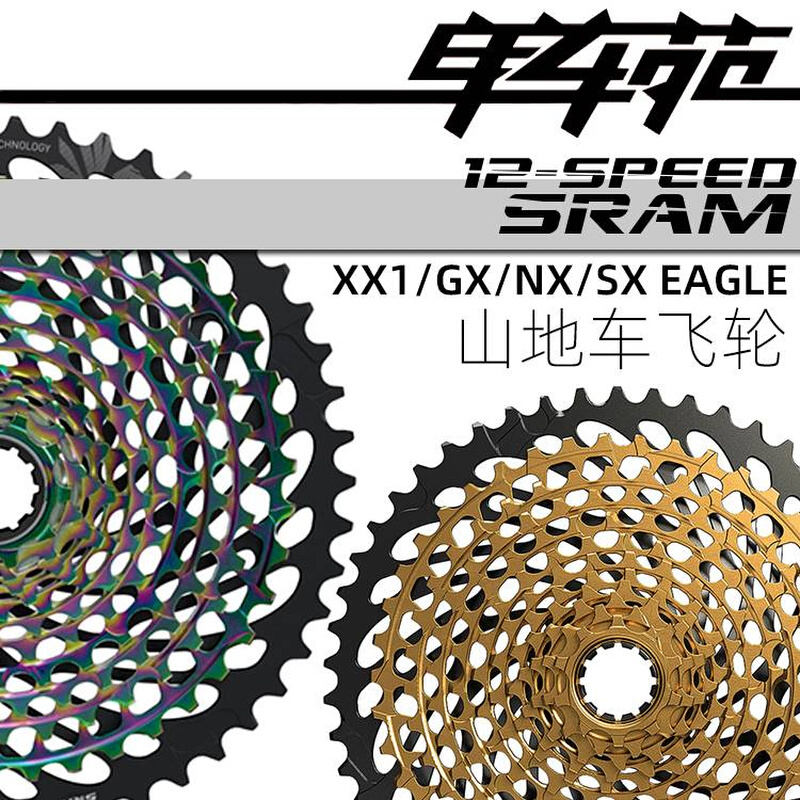 SRAM XX1 GX NX SX 12速1299 1275 1230飞轮XD/SH塔基10/11-50T-图3