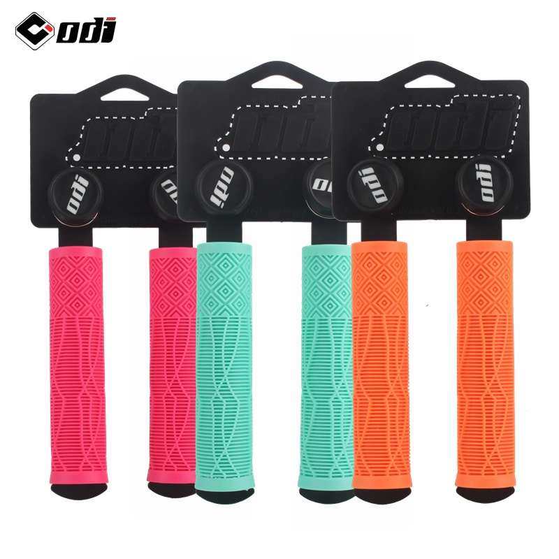 ODI硅胶把套山地自行q车越野速降防滑吸震XC/AM骑行车把握把堵 - 图3