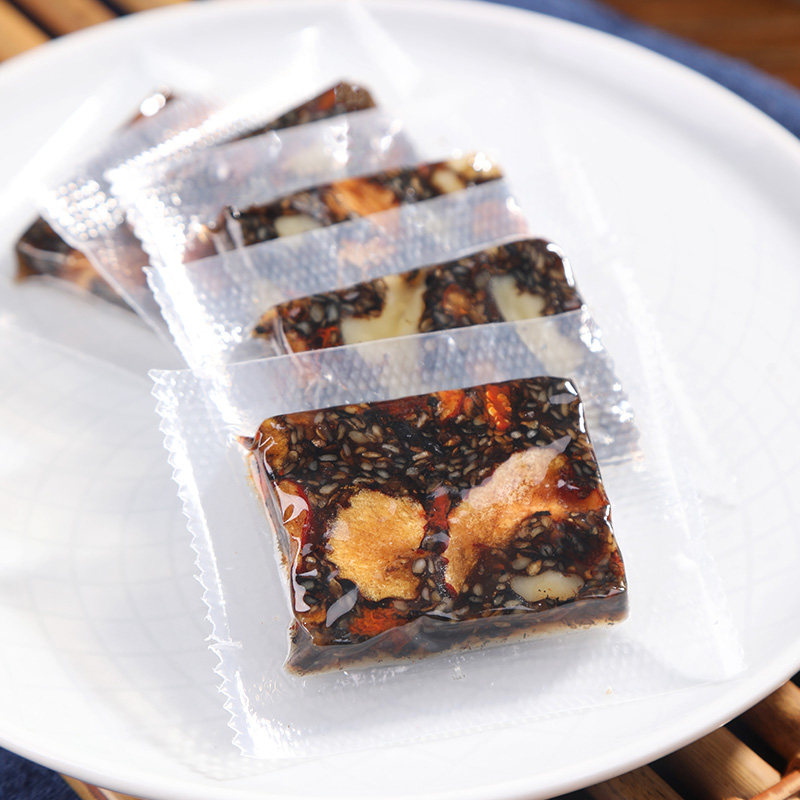 礼盒阿胶糕铁盒正宗东阿即食红枣枸杞黑芝麻核桃阿胶糕膏