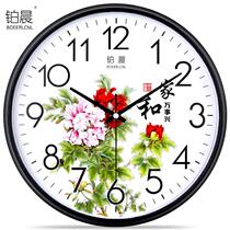 Fashion Modern Hanging clock Living room Bedroom hanging table mute clock Cartoon hanging bell minimalist clock Creative quartz clock